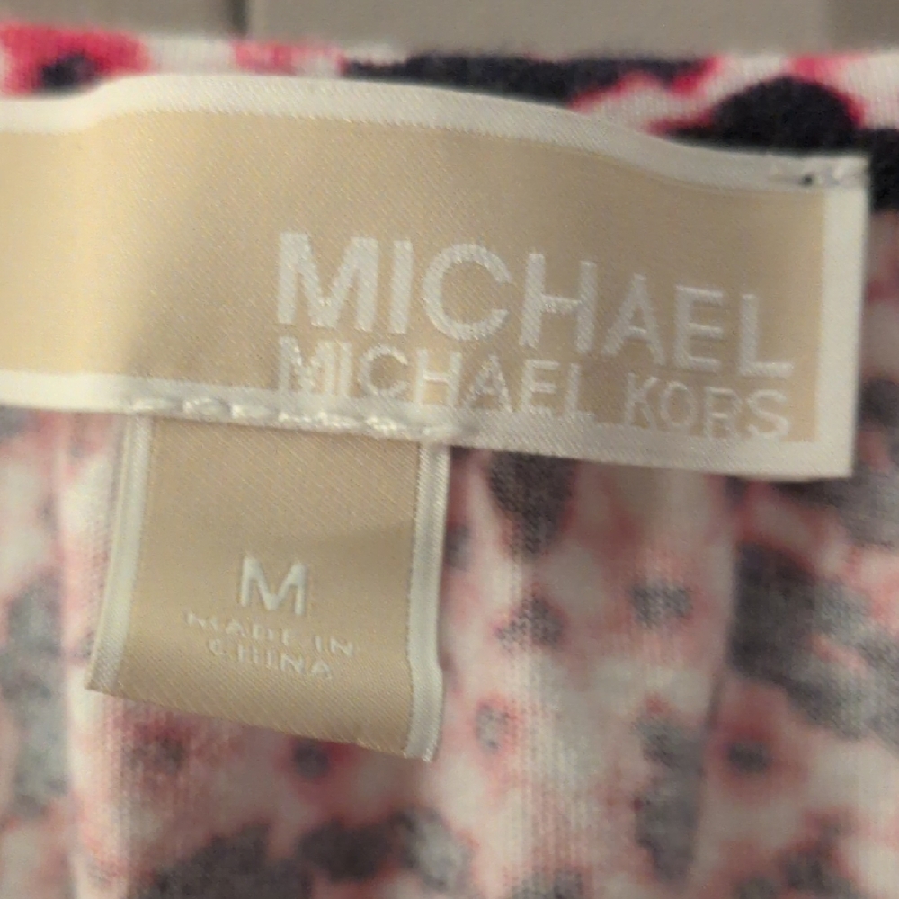 Michael Kors Pink and Gray Knitwear